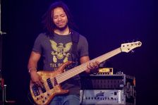 Lawrence Insula, Love Supreme Jazz Festival, Glynde Place, East Sussex, 2014. Artist: Brian O'Connor