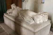 Lawrence of Arabia effigy, St Martin's Church, Wareham, Dorset. Creator: Peter Thompson