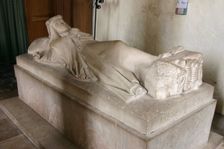 Lawrence of Arabia effigy, St Martin's Church, Wareham, Dorset. Creator: Peter Thompson