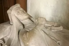 Lawrence of Arabia effigy, St Martin's Church, Wareham, Dorset. Creator: Peter Thompson