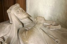 Lawrence of Arabia effigy, St Martin's Church, Wareham, Dorset. Creator: Peter Thompson