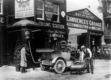 Lawrence's garage in Brixton, London 1924. Creator: Unknown