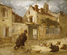 Lawyer Going to Court, c1860. Creator: Thomas Couture