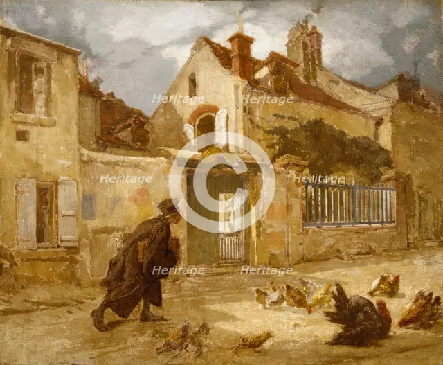 Lawyer Going to Court, c1860. Creator: Thomas Couture.