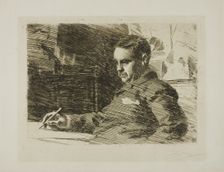 Lawyer Wade, 1890. Creator: Anders Leonard Zorn