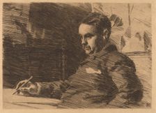 Lawyer Wade, 1890. Creator: Anders Leonard Zorn