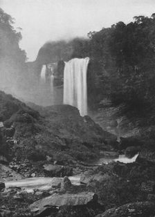 Laxapana Falls c1890, (1910). Artist: Alfred William Amandus Plate