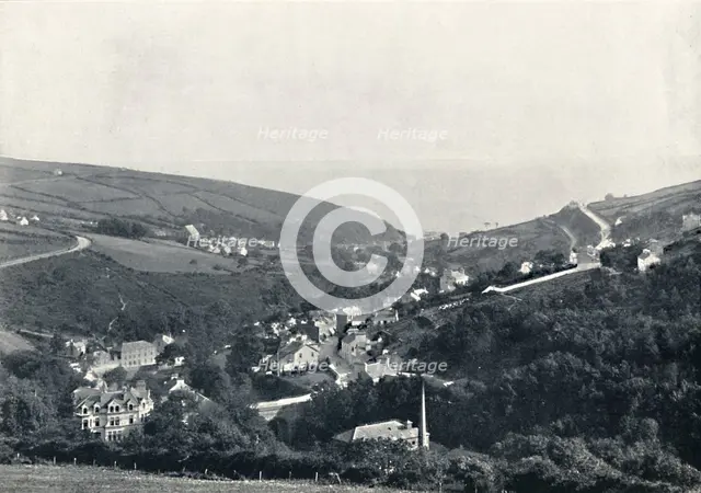 'Laxey - General View', 1895. Artist: Unknown.