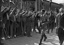 Laying of the foundation stone of the Reichsbank, Berlin, Germany, 5 May 1934