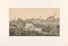 Laying of the foundation stone for the Willems lock, 6 May 1820, (1820). Creator: Gerrit Lamberts