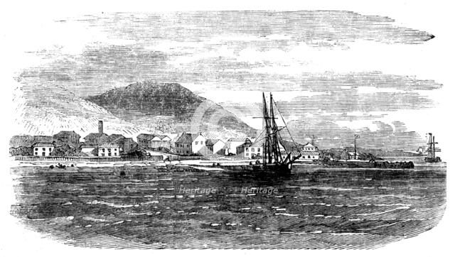 Laying the Atlantic Telegraph Cable - Valentia, from the North, 1858. Creator: Unknown.