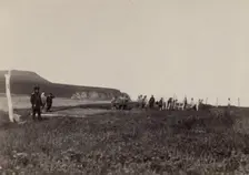 Laying the Foundation for a House, 19 July, 1889. Creator: Unknown