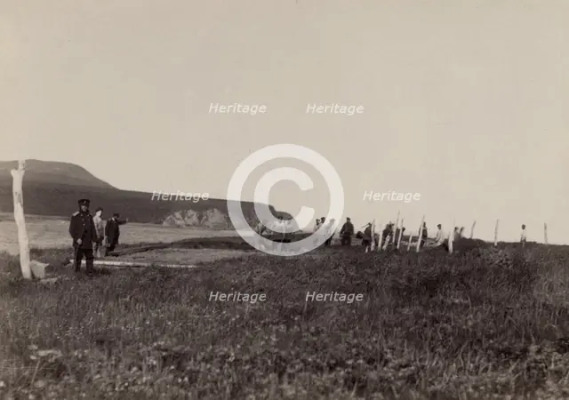 Laying the Foundation for a House, 19 July, 1889. Creator: Unknown.