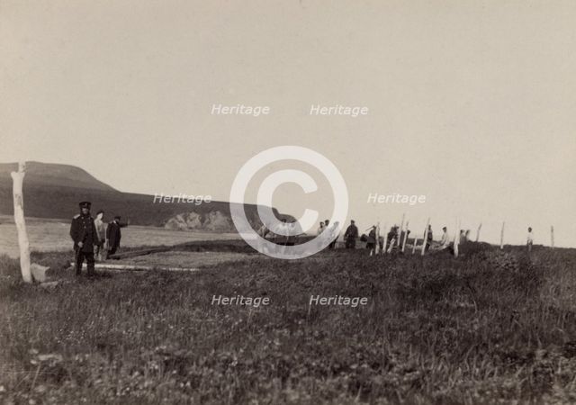 Laying the Foundation for a House, 19 July, 1889. Creator: Unknown.