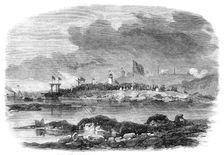 Laying the Foundation-Stone of the Low-Lights Dock at Tynemouth, 1864. Creator: Unknown