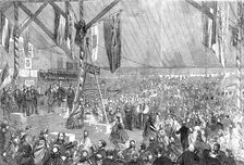 Laying the foundation-stone of the Merchant Seamen's Orphan Asylum, by the Prince Consort..., 1861. Creator: Unknown