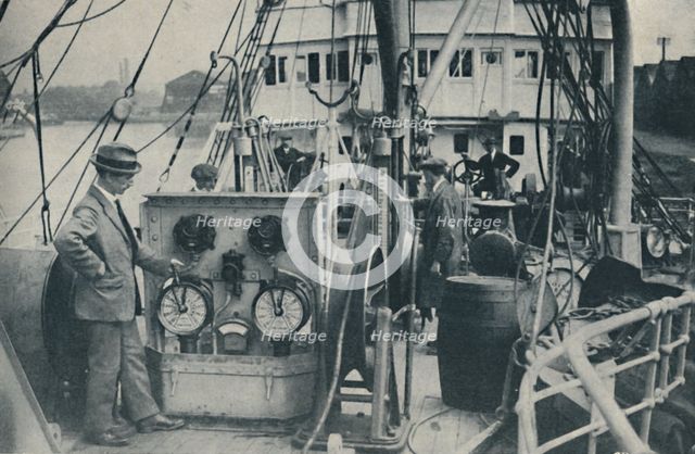 'Laying the Lines That Bridge The Seven Seas', c1935. Creator: Siemens Brothers and Company Limited.