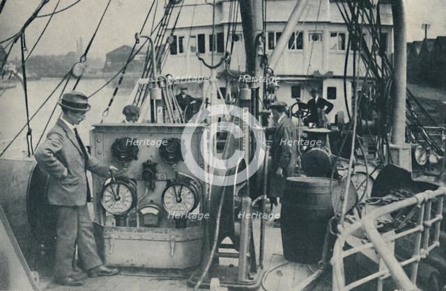 'Laying the Lines That Bridge The Seven Seas', c1935. Creator: Siemens Brothers and Company Limited.