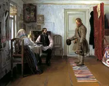Layoff 1890. Artist: Ivan Pavlov