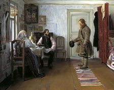 Layoff 1890. Artist: Ivan Pavlov