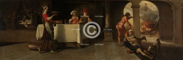 Lazarus and the Rich Man, 1661. Creator: Barent Fabritius.