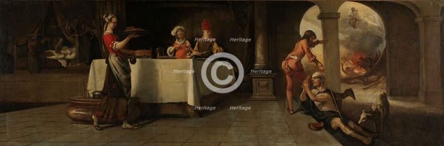 Lazarus and the Rich Man, 1661. Creator: Barent Fabritius.