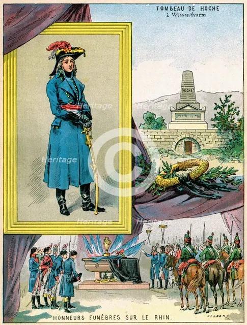 Lazare Hoche, French soldier, 1898. Artist: Gilbert