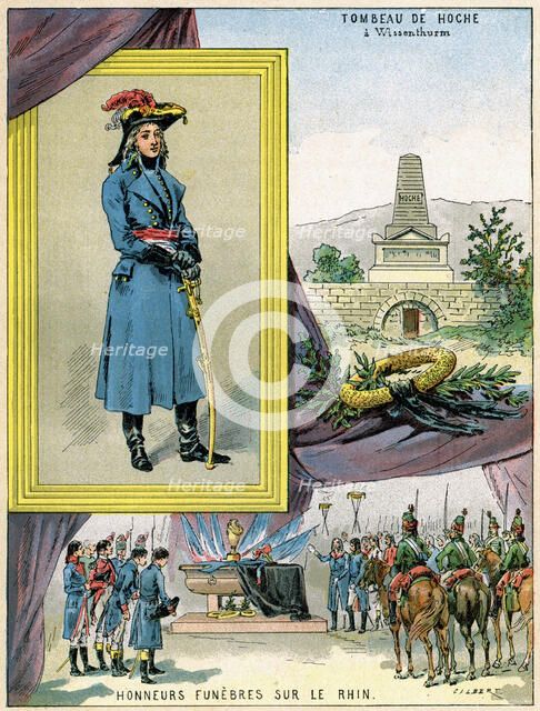 Lazare Hoche, French soldier, 1898. Artist: Gilbert