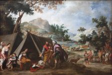 Laban Searching for his Stolen Household Gods, c. 1665-1670. Creator: Bartolomé Esteban Murillo (Spanish, 1617-1682)