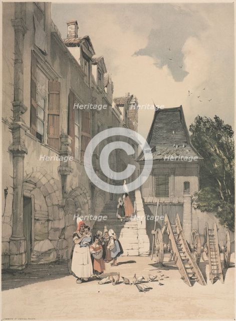 LAbbaye St. Amand, Rouen, 1839. Creator: Thomas Shotter Boys (British, 1803-1874).