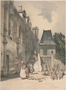 LAbbaye St. Amand, Rouen, 1839. Creator: Thomas Shotter Boys (British, 1803-1874)