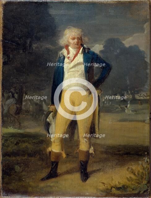 L'Abbé de Saint-Farre, fils naturel du Ducd'Orléans et de Mlle Lemarquis, danseuse..., c1788 — 1798. Creator: Henri-Pierre Danloux.