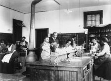 Laboratory at Tuskegee Institute, Alabama, 1902. Creator: Frances Benjamin Johnston