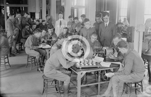 Laboratory, Pratt Institute, Oct 1917. Creator: Bain News Service.