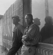 Laborers hoping for work, Memphis, Tennessee, 1938. Creator: Dorothea Lange