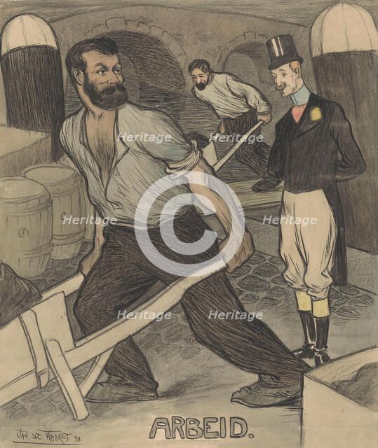 Labour, 1899. Creator: Jan de Waardt.
