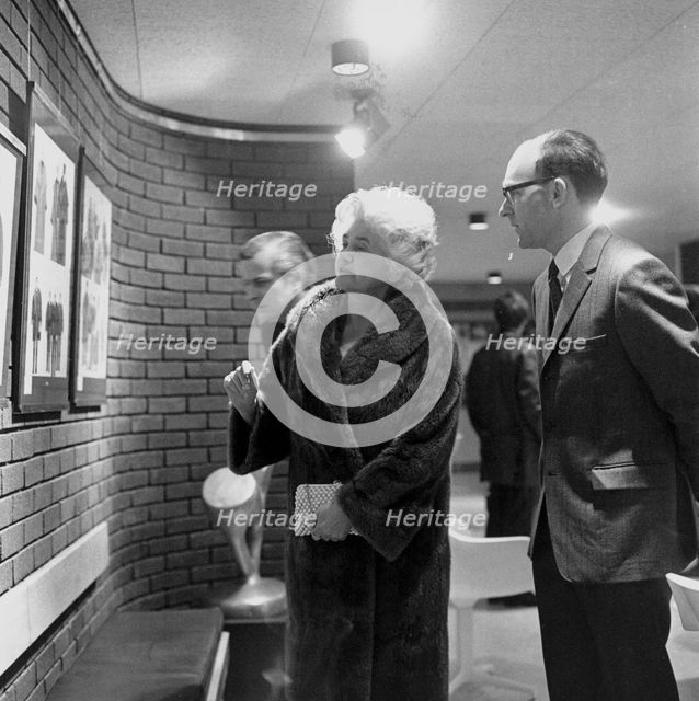 Labour MP Jenny Lee at Cockpit Peoples Theatre, London, c1980. Creator: Henry Grant.