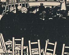 L'Absoute 1919. Artist: Félix Vallotton