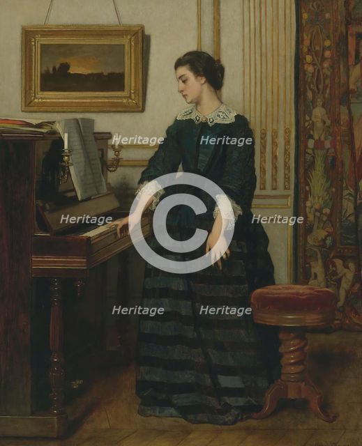 L'absence. Creator: Stevens, Alfred (1823-1906).