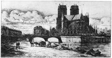 L'Abside c1841-1868 (1924). Artist: Charles Meryon