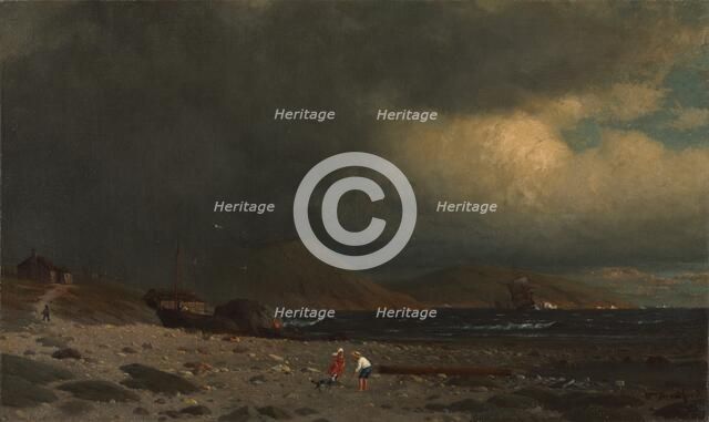 Labrador Coast, c. 1860. Creator: William Bradford (American, 1823-1892).