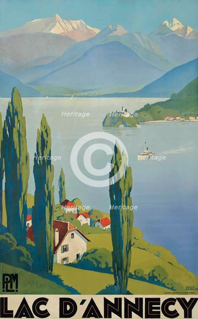 Lac d'Annecy, c1930. Creator: Broders, Roger (1883-1953).