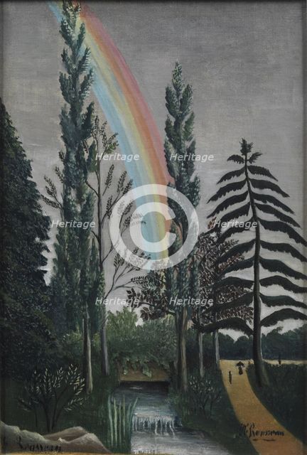 Lac Daumesnil. Effet d'orage. (Lake Daumesnil. Storm effect), c1898. Creator: Henri Rousseau.