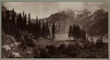 Lac Doeshi, Switzerland, 1868. Creator: Adolphe Braun