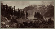 Lac Doeshi, Switzerland, 1868. Creator: Adolphe Braun