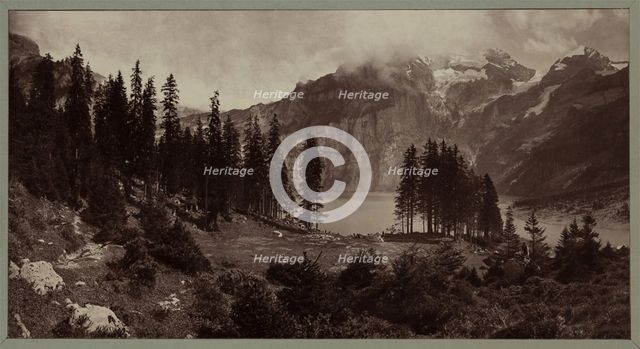 Lac Doeshi, Switzerland, 1868. Creator: Adolphe Braun.
