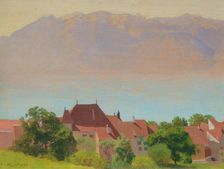 Lac Léman (Lake Geneva), c1892. Creator: Vallotton, Felix Edouard (1865-1925)