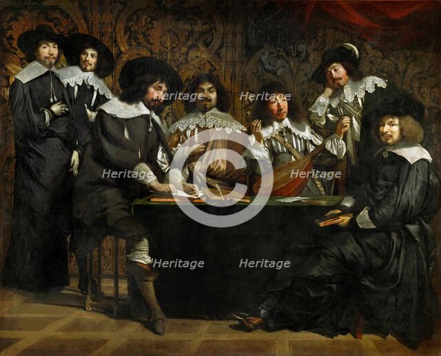 L'Académie (The Academy), c. 1640. Creator: Le Nain, Louis (1593-1648).