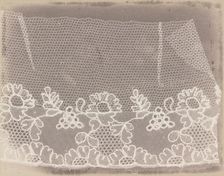 Lace, 1839-1844. Creator: William Henry Fox Talbot