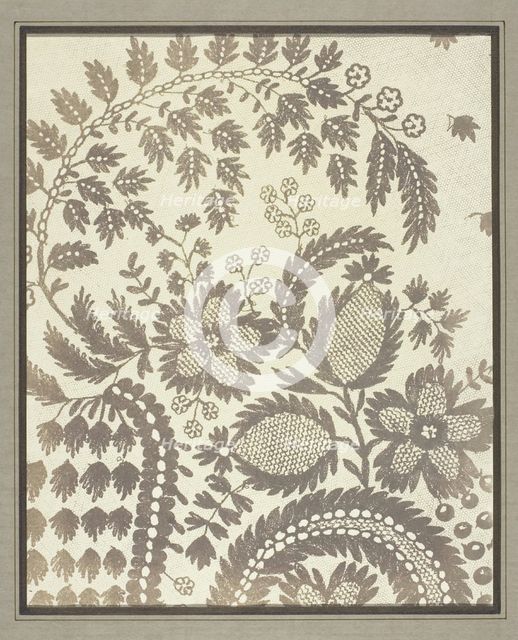 Lace, 1844/45. Creator: William Henry Fox Talbot.